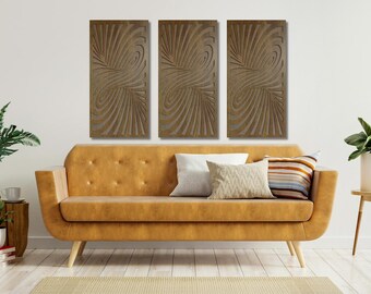 Acoustic Panel | Sound Panel Wall Art | Wood Acoustic Diffuser for Home Studio | Sound Treatment Decor