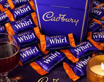 Cadbury Roses Hazelnut Whirls Gift Box – 30 Chocolates