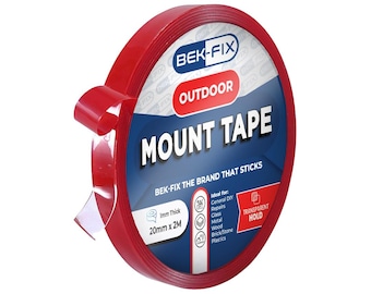 Heavy Duty Double Sided Mounting Tape: Waterproof Outdoor Adhesive