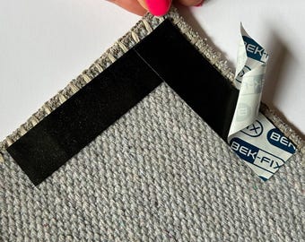 Non-Slip Rug Gripper Pads: Anti-Slide Acrylic Foam, 95x25mm