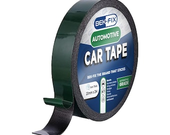 BEK-FIX Automotive Car Tape: Double-Sided Adhesive (20mm x 2M)