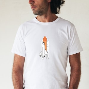 Space Shuttle T-Shirt | Space T-Shirt | Columbia Space Shuttle Tee | NASA Space Shuttle Tee | Space T-shirt