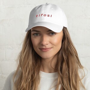 Tifosi Cap | Tifosi Hat | Tifosi Fan Gift | Scuderia Ferrari Fans | Formula 1 Cap | F1 Apparel | Gifts for Formula 1 Fans | Leclerc Sainz