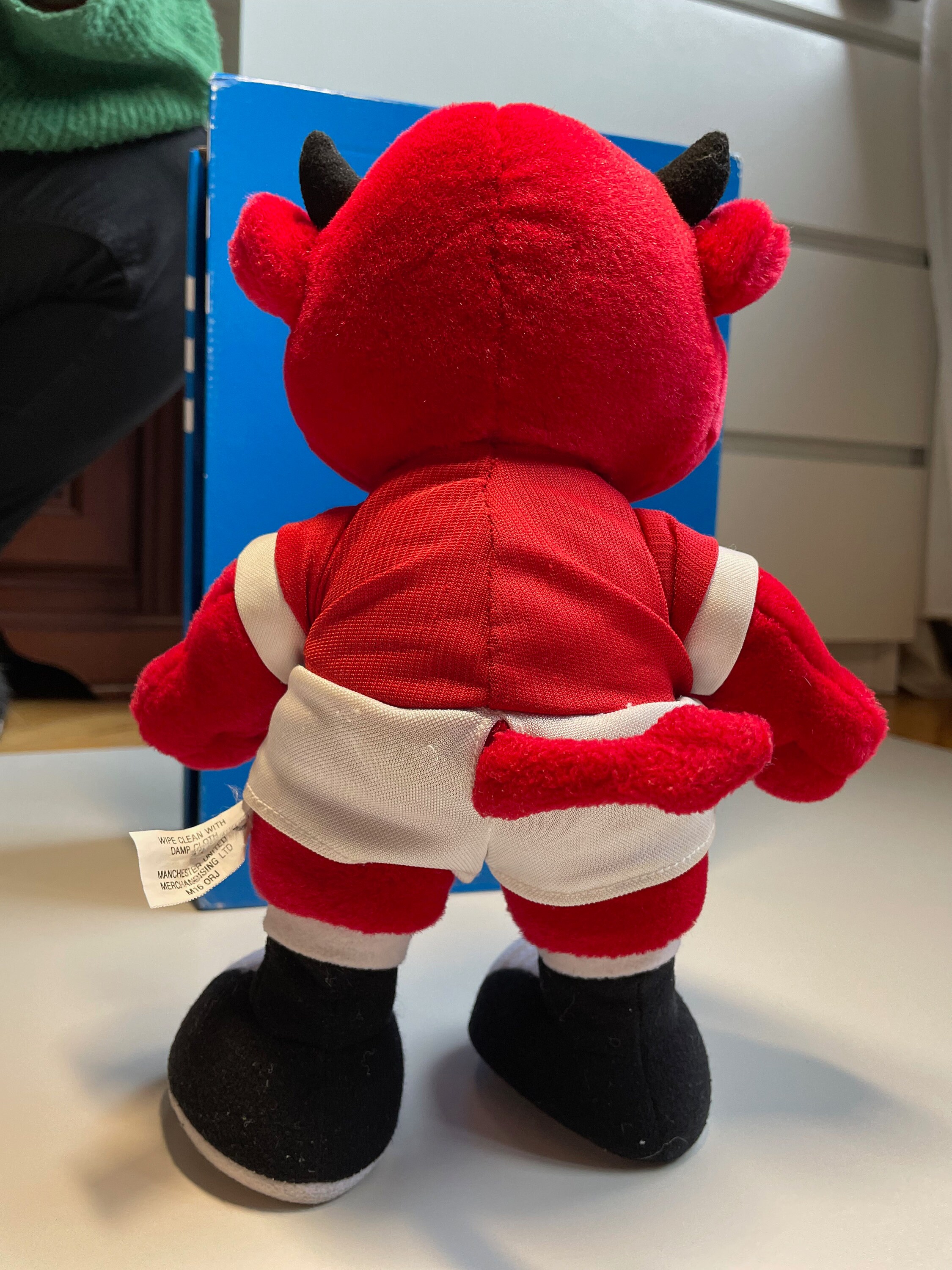 Manchester United Mascott FRED the RED Old Collectable Toy / - Etsy Manchester United Mascott FRED the RED Old Collectable Toy / - Etsy