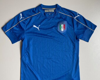 Italy Jersey 2016 Euro Cup Home Shirt - S Size - Excellent Condition - UEFA Euro 2016 Football Memorabilia