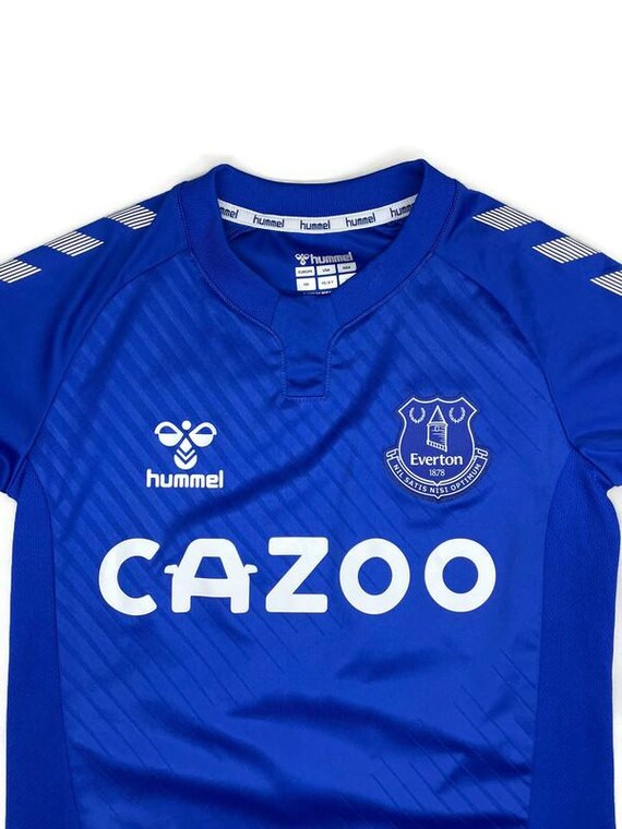 Camiseta local del FC Everton 2020 21 n. 19 de James Rodriguez Talla juvenil S 128 cm Excelente estado Recuerdos de futbol de la Premier League Etsy Espana