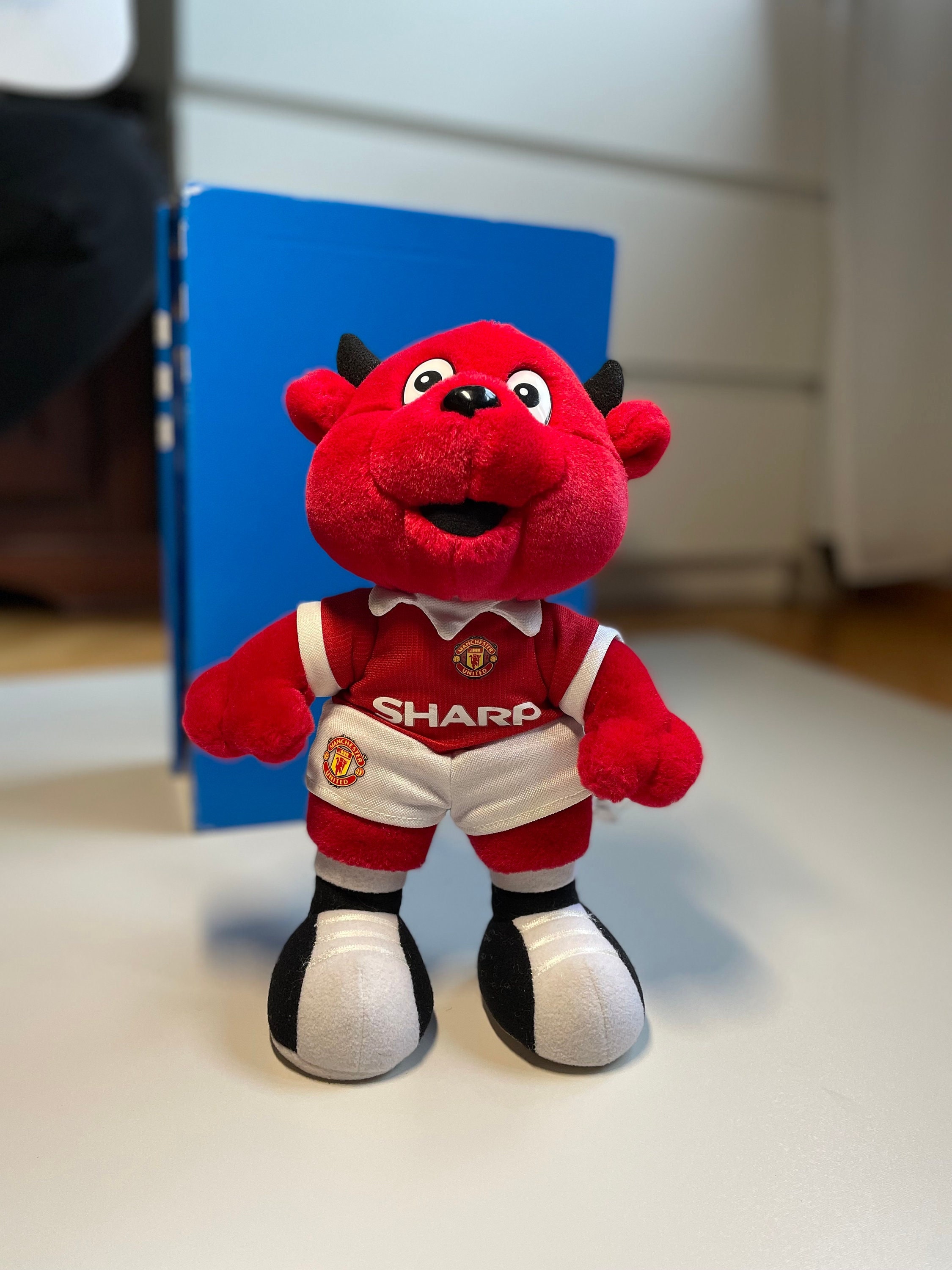 Manchester United Mascott FRED the RED Old Collectable Toy / - Etsy Manchester United Mascott FRED the RED Old Collectable Toy / - Etsy