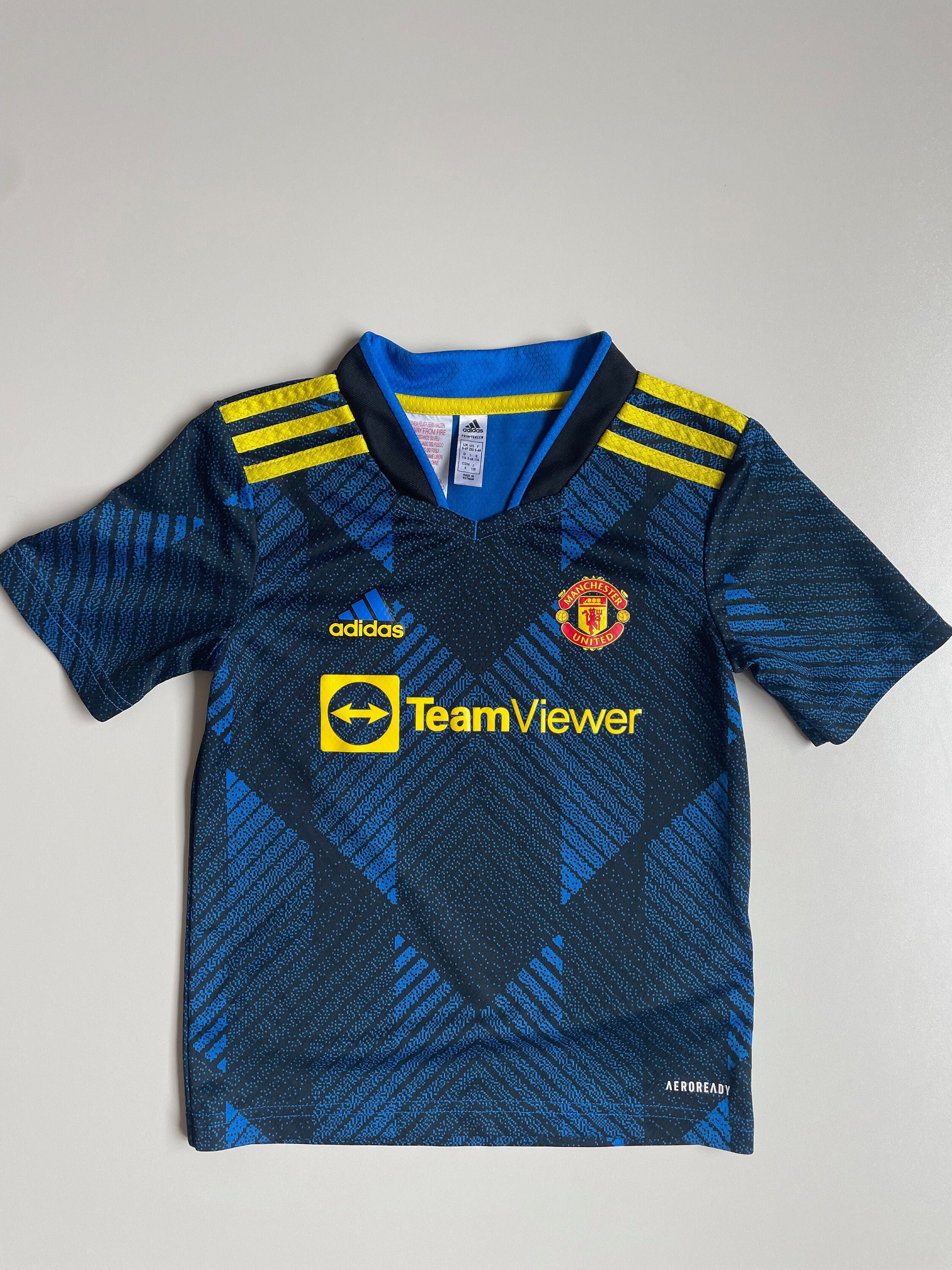 Manchester United 1986-1988 Retro Away Jersey Men Adult