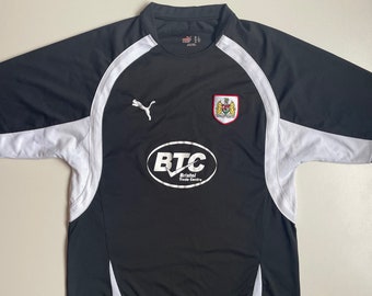 Bristol City FC 2007-08 Away Jersey - L Size - Very Good Condition - Championship Football Memorabilia