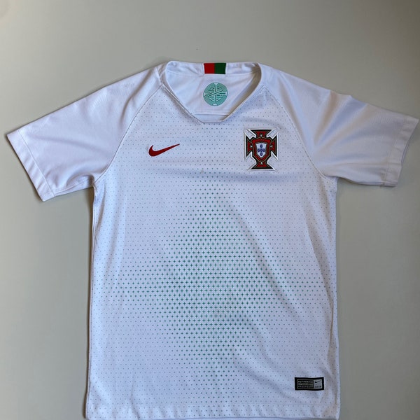 Portugal 2018 Auswärtstrikot - Jugend M 137-147cm Größe - Ausgezeichneter Zustand - WM Fußball Fanartikel