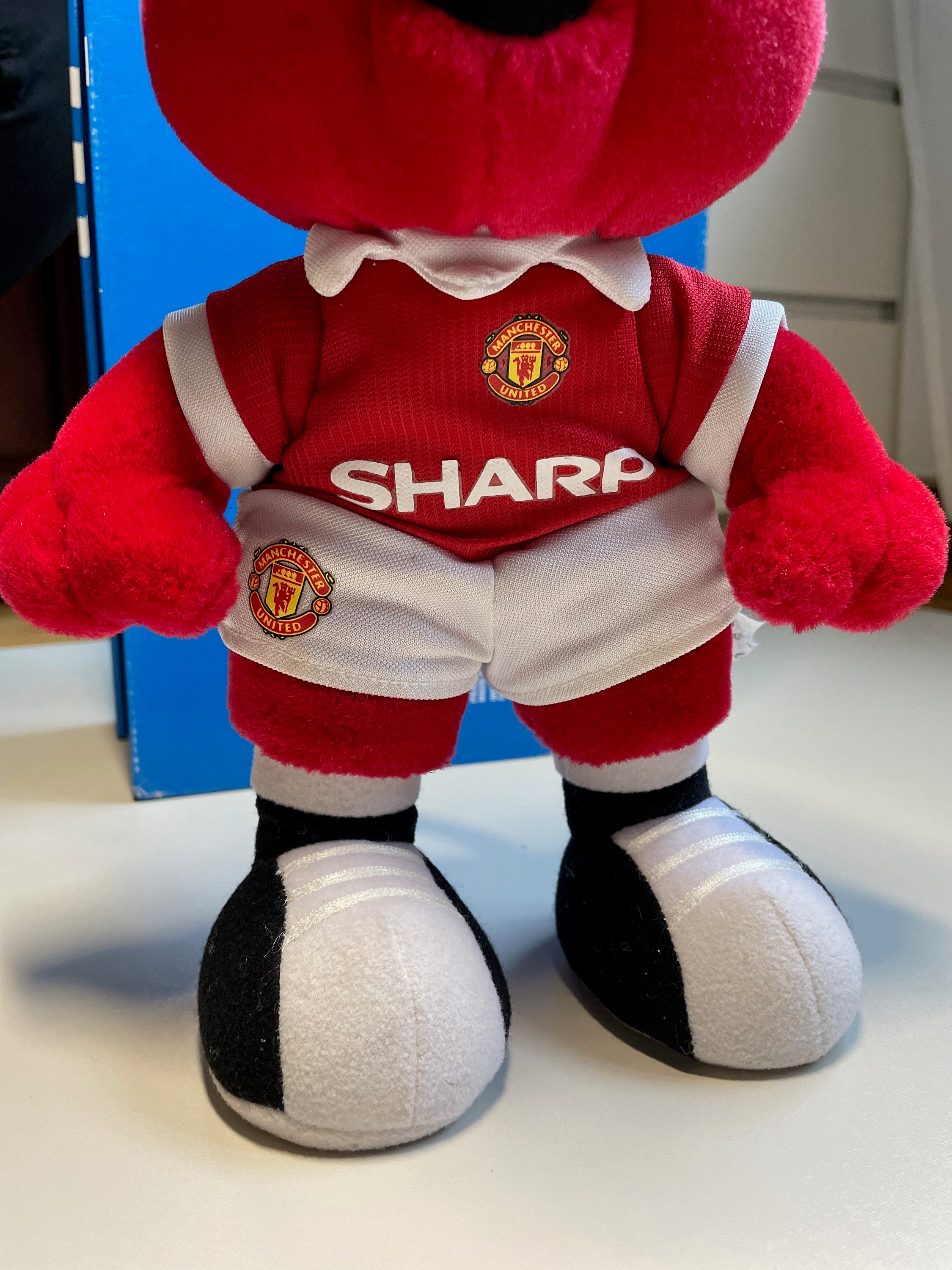 Manchester United Mascott FRED the RED Old Collectable Toy / - Etsy Manchester United Mascott FRED the RED Old Collectable Toy / - Etsy