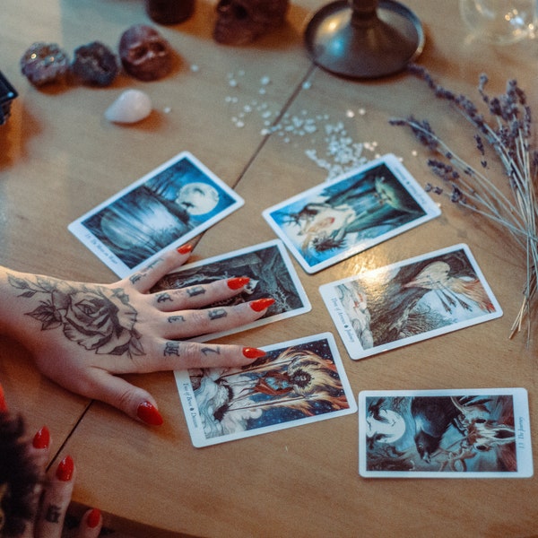 MISMA HORA Lectura del Tarot de 1 Pregunta