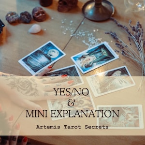 YES/NO & Mini Explanation Tarot Reading (3 cards spread)