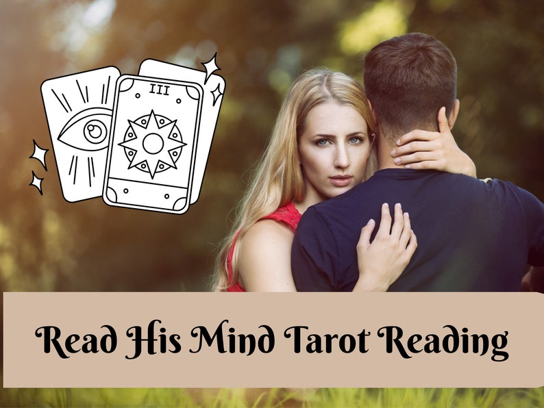 SAME HOUR Read His Mind Tarot Reading image 1