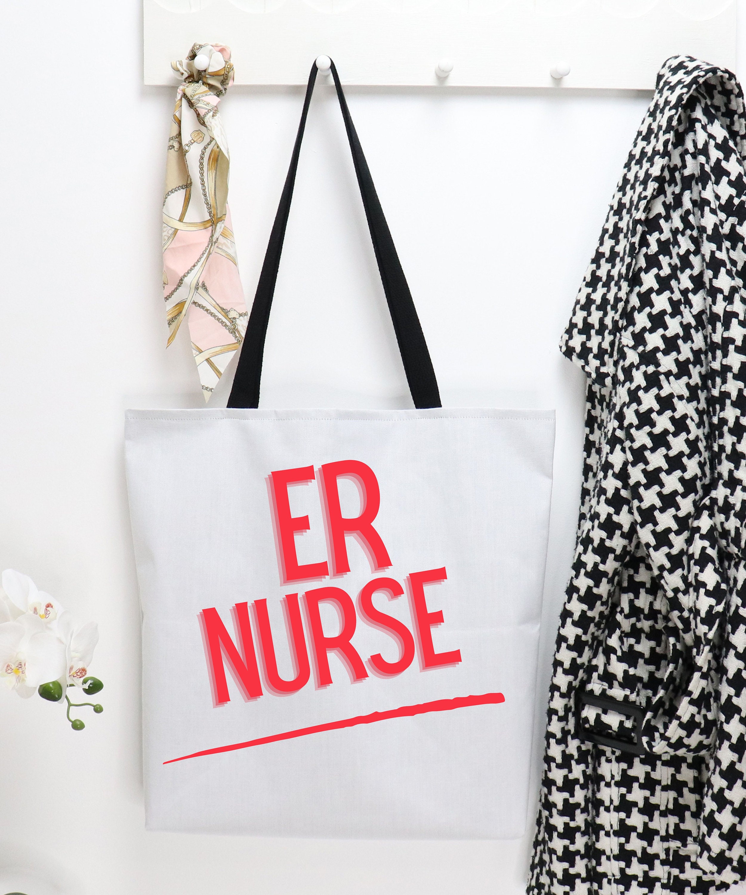 Bolso de mano de enfermera de ER de moda, bolso de enfermera del  departamento de emergencias