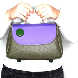 Handbag, small handbag, shoulder bag, crossbody bag, personalized, gift, women&#39;s bag, sustainable, unique, green, crossbody