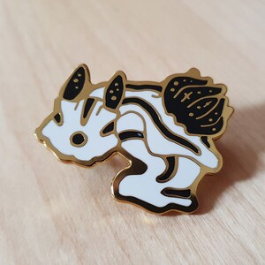 B-Grade Enamel Pins: Interstellar Invertebrates Nudibranch