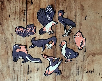 Ocean and Sky Critter Stickers