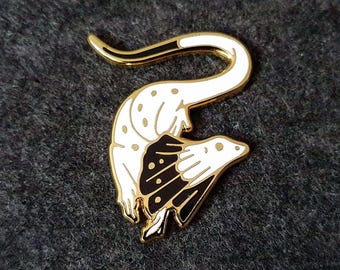 Frilled Lizard Hard Enamel Pin | 1.5"
