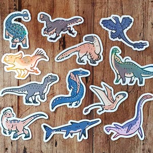 Dinos and Friends Holographic Stickers [Set II]