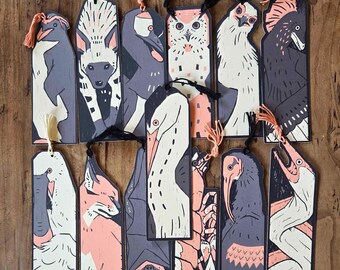 Handmade Animal Bookmarks