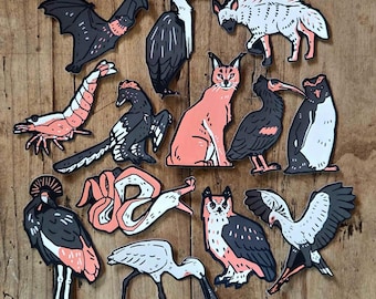 Animal Matte Stickers