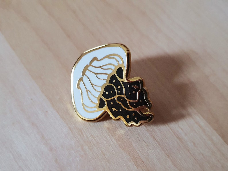 B-Grade Enamel Pins: Interstellar Invertebrates Jellyfish