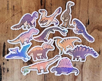 Dinos and Friends [Set I] Holo & Matte Stickers
