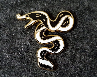 Ribbon Eel Hard Enamel Pin | 1.5"
