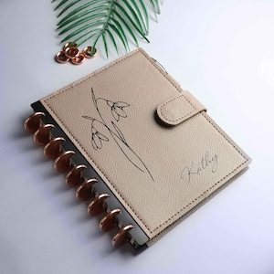 Happy planner cover -  all size: big, classic,skinny, mini happy planner cover, half letter - engraved discbound planner