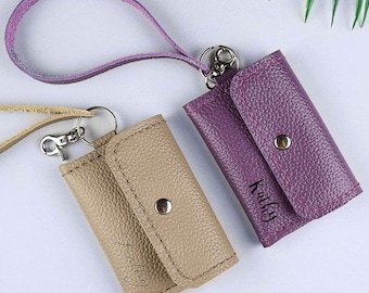 Keychain wallet, wristlet card holder kaychain