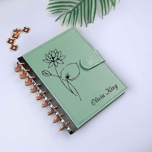 Happy planner cover -  all size: big, classic,skinny, mini happy planner cover, half letter - engraved discbound planner