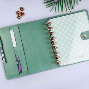 Happy planner cover -  all size: big, classic,skinny, mini happy planner cover, half letter - discbound planner