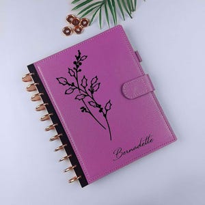 Happy planner cover -  all size: big, classic,skinny, mini happy planner cover, half letter - engraved discbound planner