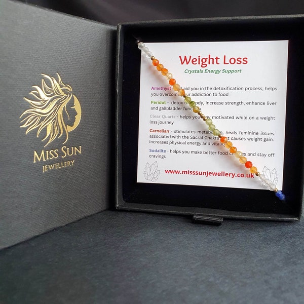 Weight Loss Bracelet Etsy UK