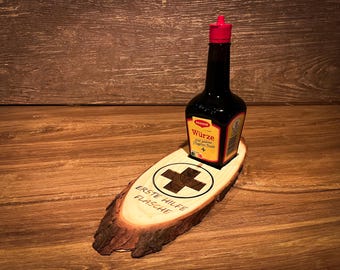 Das Maggi Brett - Erste Hilfe Flasche