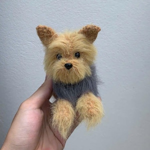 Yorkshire keychain | Yorkshire Terrier | Custom Dog | Personalized | Stuffed | Dog | Amigurumi | Terrier | Meme | dog toys