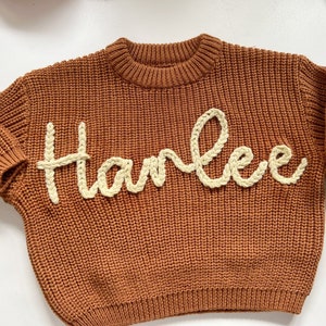 Custom name sweater for baby, personalized  baby sweater, unisex custom sweater for toddler, personalized baby shower gift, gift for toddler