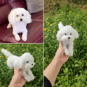 Crochet custom dogs, custom dogs from photo, custom dog plush, custom dog gift for dad, custom gift for mom, gift for pets, pet loss gift