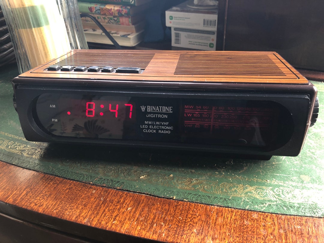 Binatone Digitron Clock Radio Retro From 1981 Fully Serviced Etsy UK