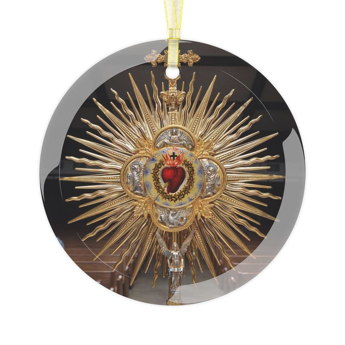 Catholic Christmas Ornament: Eucharistic Adoration Sacred - Etsy
