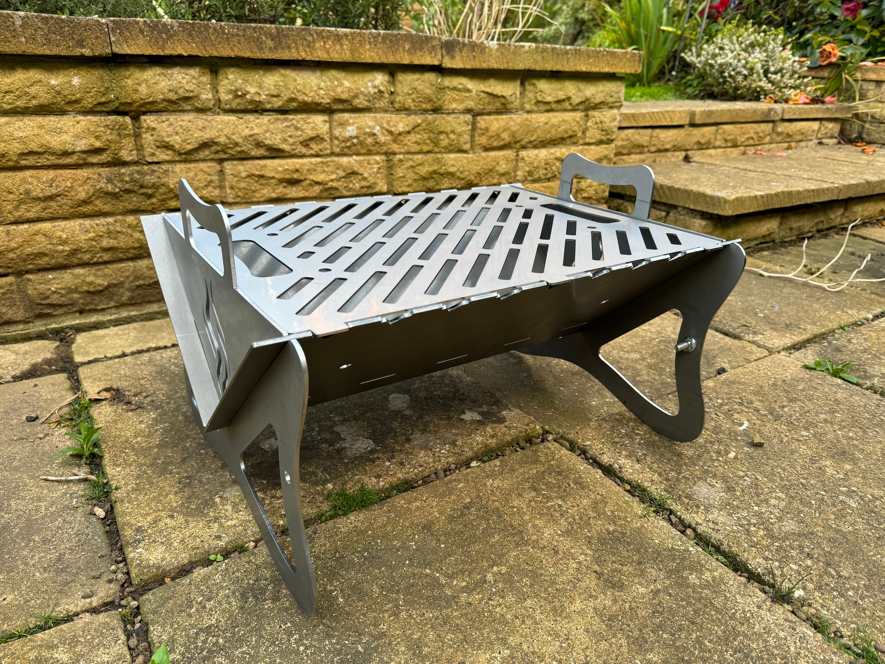 Flat Pack BBQ Camping BBQ Portable BBQ Grill