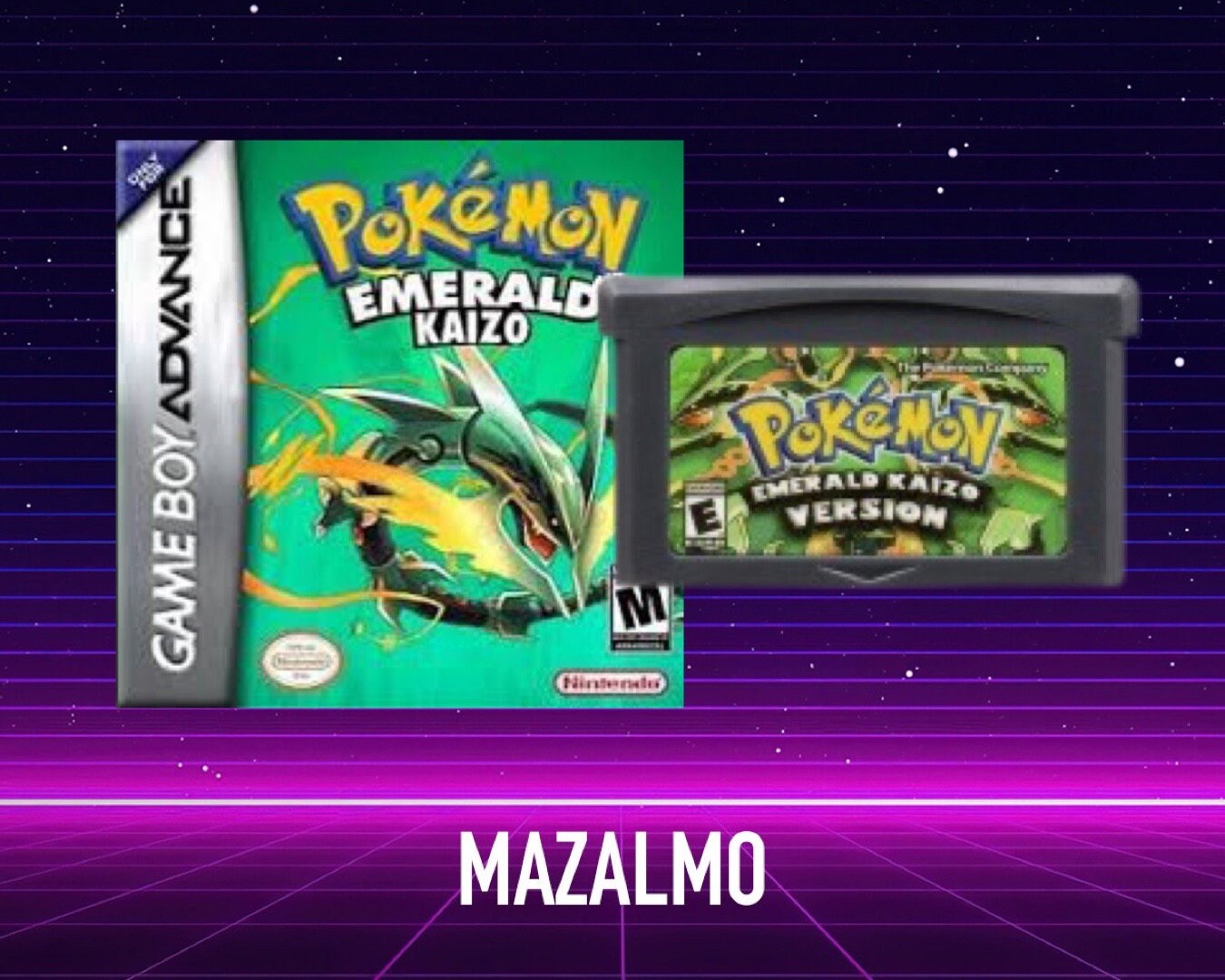 Neues GBASpiel Pokemon Emerald Kaizo GBA Fordere dich Etsy.de