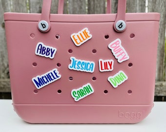 Bogg Bag Small Tote Personalized Bogg Bag Tag, Bogg Bag Charm