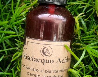 Risciacquo capelli all'aceto di mele