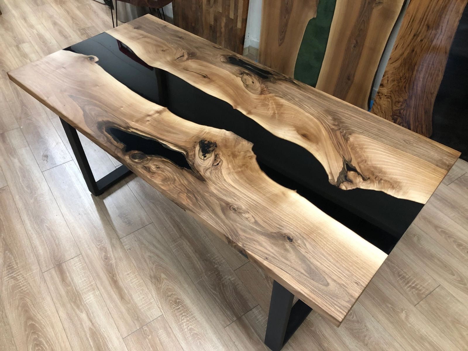 Live Edge River Coffee Tables Etsy