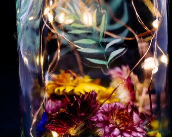 Sirilight Spring Dream (186) 25 cm high | Spring | light bottle | Deco | Handmade | Gift