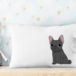 French bulldog pillow case kawaii