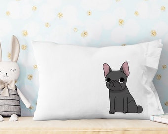 French bulldog pillow case kawaii