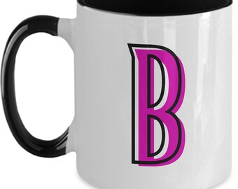 Buchstabe B Kaffeetasse, Anfangsmonogramm Tasse